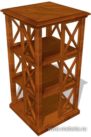 Средний Офисный шкаф 4-х сторонний мобильный