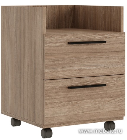 Тумба подкатная, древесный