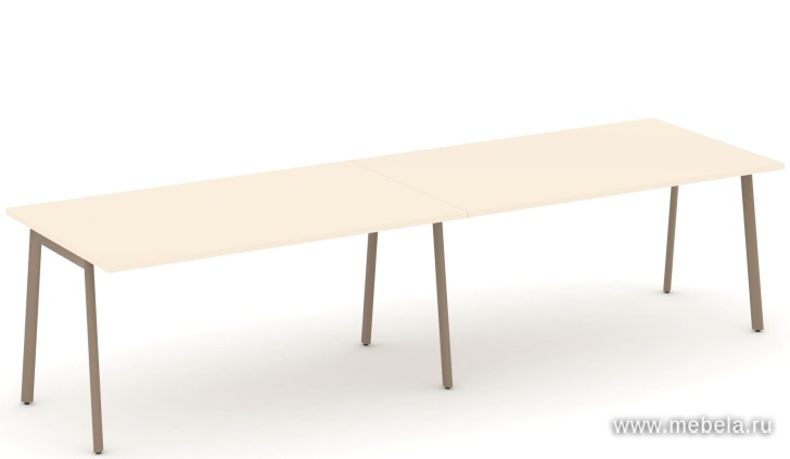 Стол переговорный на металлокаркасе