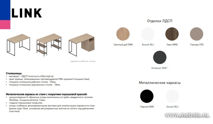 Тумба мобильная 3 ящика