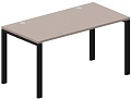 Стол письменный (2 громмета) на П-образном металлокаркасе Strike