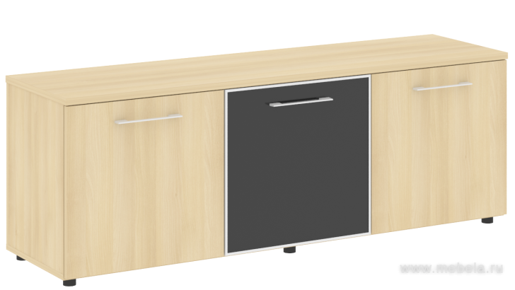 Тумба модульная (стекло Черное)