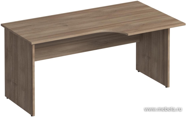 Стол эргономичный правый, с анатомической столешницей под правую руку