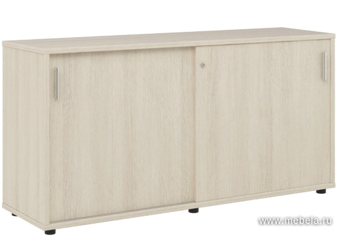 Тумба низкая с раздвижными фасадами