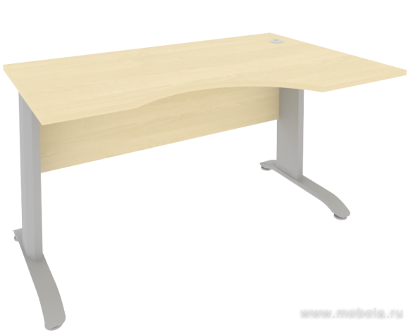 Стол эргономичный на металлокаркасе (правый)