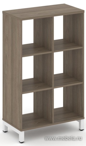 Каркас стеллажа 3 яруса (без вставок и задних стенок)