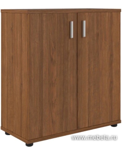 Офисный шкаф низкий закрытый