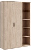 Гардероб с секцией, древесный
