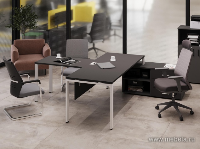 Стол руководителя с греденцией (Лев / Прав)