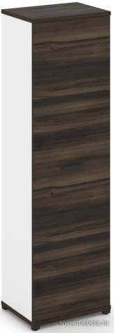 Гардероб узкий с доводчикам (задняя стенка ЛДСП)