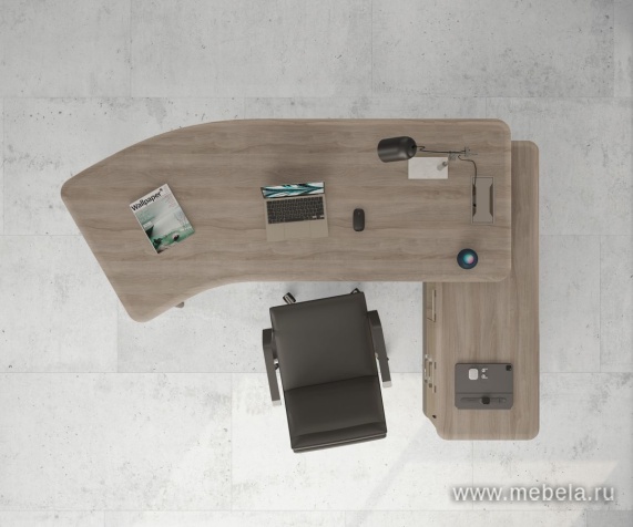 Тумба для оргтехники (топ МДФ)