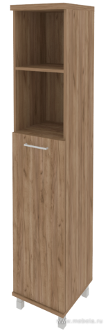 Офисный шкаф высокий узкий (правый)