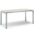 Стол на металлокаркасе письменный прямой