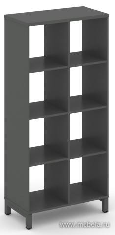 Каркас стеллажа 4 яруса (без вставок и задних стенок)