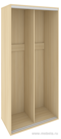 Высокий корпус шкафа-купе + трэк (2-х секционный)