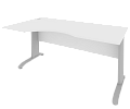 Стол эргономичный на металлокаркасе (левый)