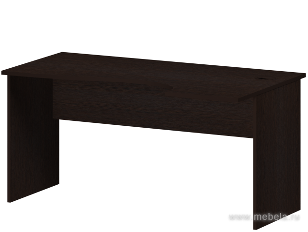 Письменный стол криволинейный, правый