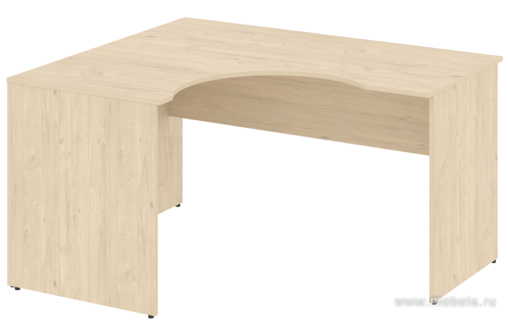 Стол криволинейный левый