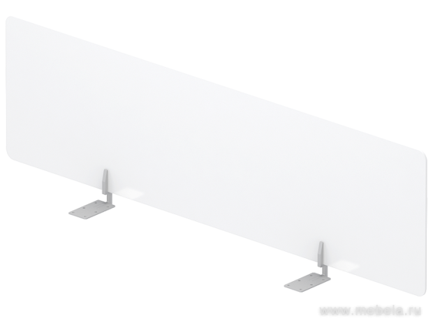 Фронтальный экран Plexi для отдельного стола ш. 158см