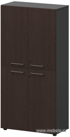 Офисный шкаф высокий закрытый