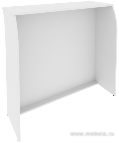 Стойка ресепшен прямая 120