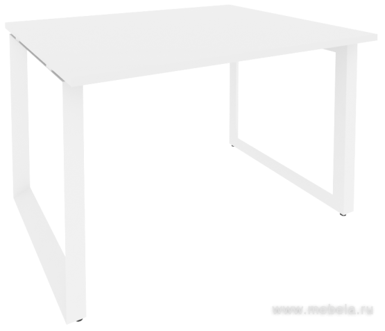 Стол для переговоров на О-образном металлокаркасе