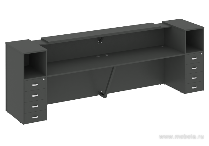 Стойка ресепшен прямая №12