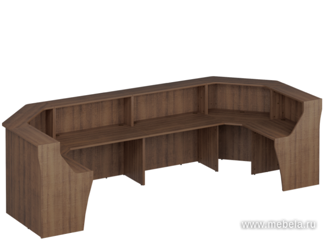 Стойка ресепшн П-образная