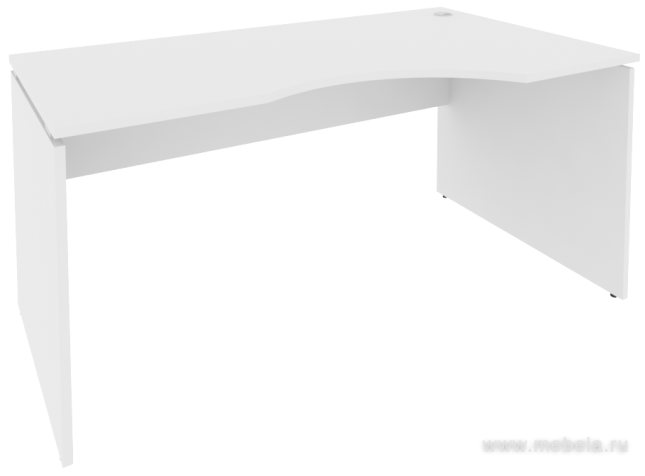 Стол криволинейный правый