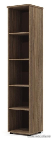 Офисный шкаф комбинированный узкий