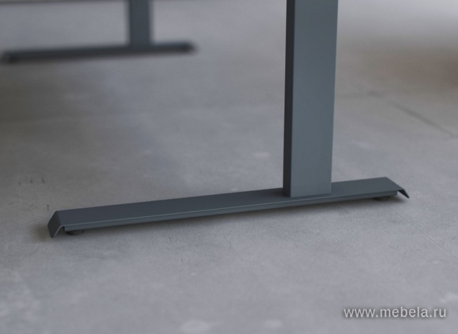 Стол письменный 100 на каркасе МL (2 скоса)