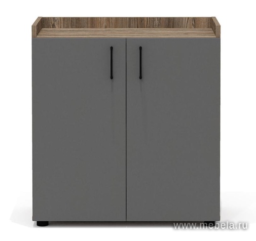 Офисный шкаф для документов низкий закрытый