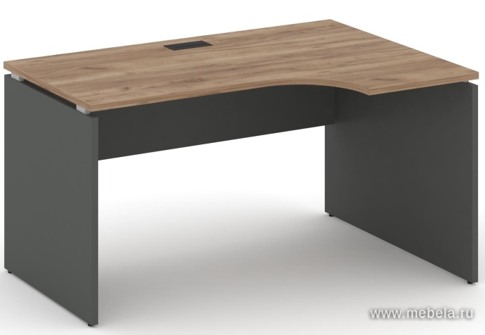 Стол рабочий эргономичный (Правый)