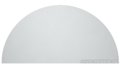 Полукруг на два стола