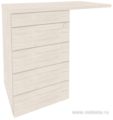 Тумба приставная (TIP-ON) (универсальная л/пр)