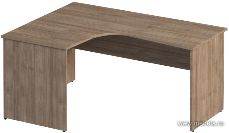 Стол эргономичный левый, с анатомической столешницей под левую руку