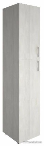 Офисный шкаф узкий закрытый Л/ПР