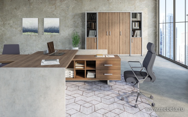 Стол руководителя правый