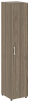 Офисный шкаф узкий закрытый Л/ПР