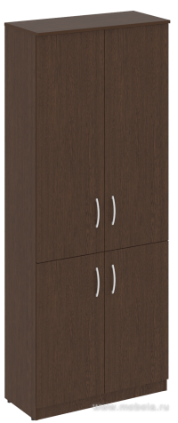 Офисный шкаф 2 секции закрытый