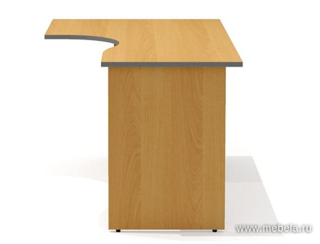 Стол рабочий эргономичный, левый