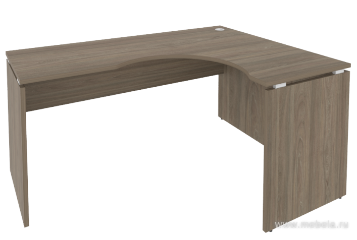 Стол рабочий эргономичный, правый