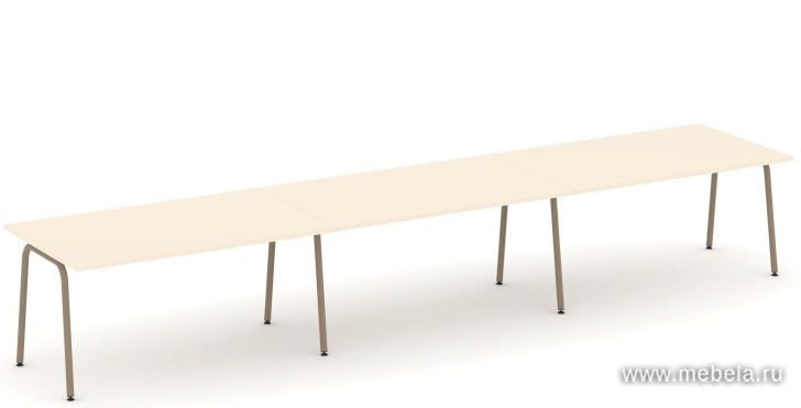 Стол переговорный на металлокаркасе
