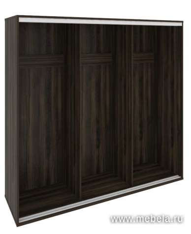 Низкий корпус шкафа-купе + трэк (3-х секционный)