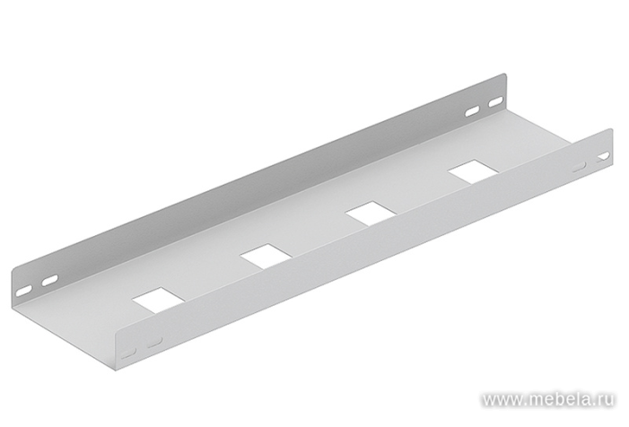 Кабель-канал горизонтальный узкий (без кронштейнов)