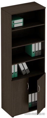 Офисный шкаф для документов полузакрытый