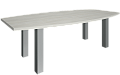 Стол для переговоров (металл серый)