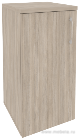 Офисный шкаф низкий узкий лев./прав. (1 низкий фасад ЛДСП)