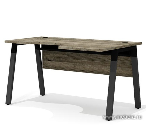 Стол эргономичный на металлокаркасе (правый)