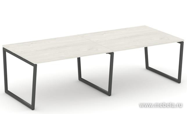 Стол переговорный на T2-образных опорах 40х40 (без лючков)